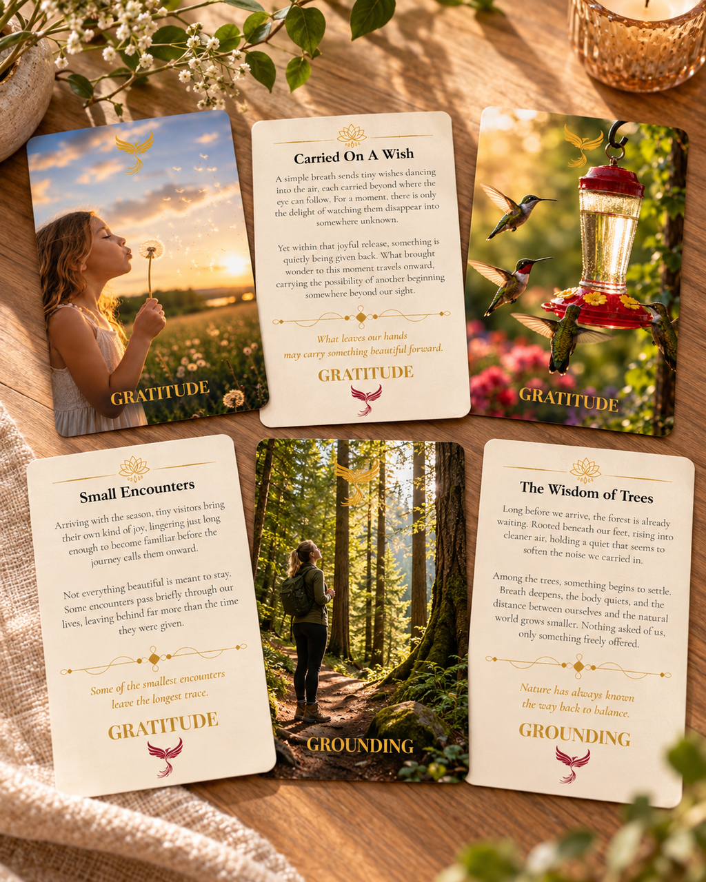The Nature Within Reflection Cards